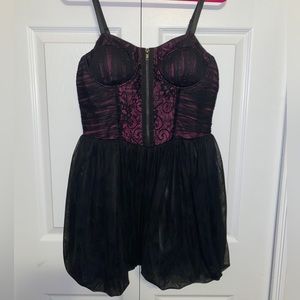 Gothic Ballerina Corset Dress